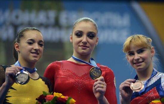 European Gymnastics Championships. Women's Individual All-Around