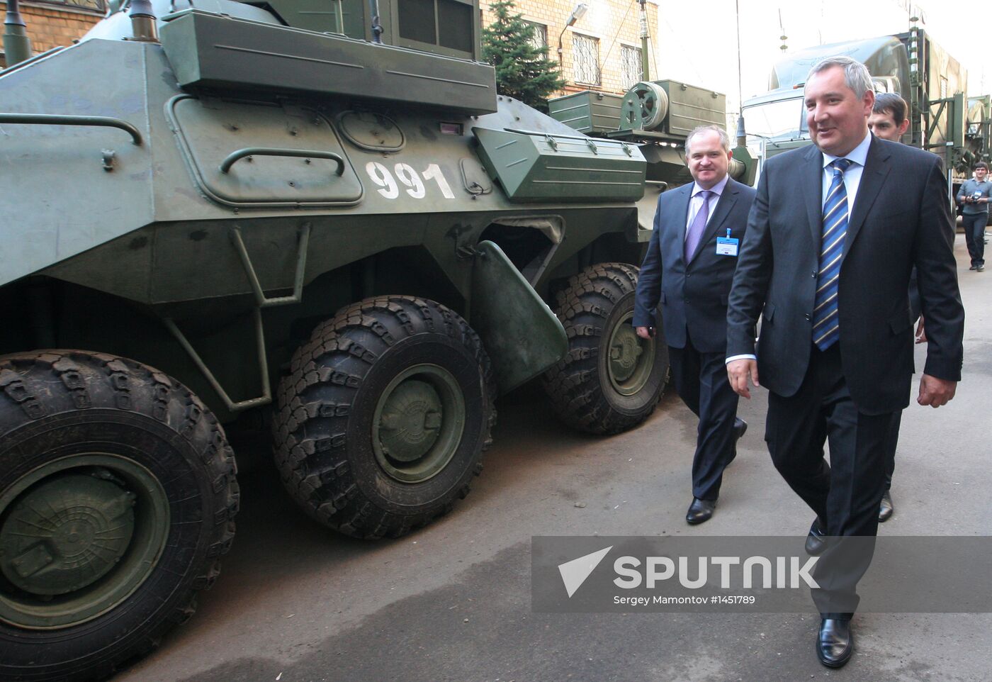 Dmitry Rogozin visits Management System corporation