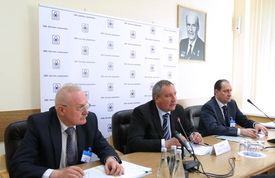 Dmitry Rogozin visits Management System corporation