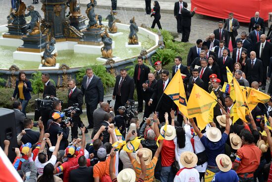 Nicolas Maduro sworn in as Venezuela's president