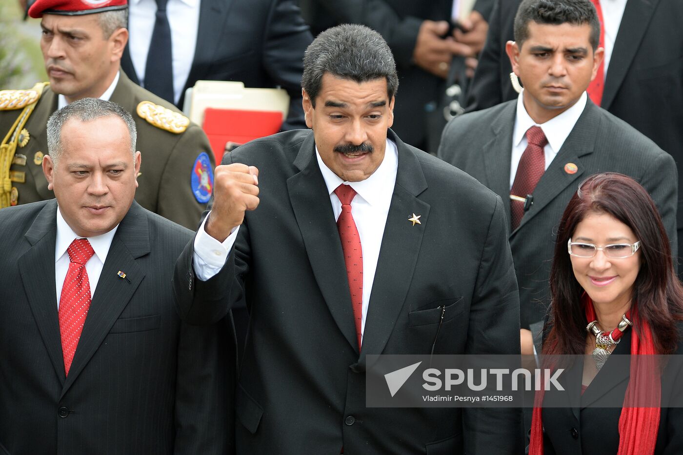 Nicolas Maduro sworn in as Venezuela's president
