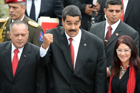 Nicolas Maduro sworn in as Venezuela's president