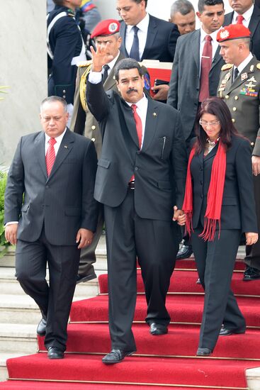 Nicolas Maduro sworn in as Venezuela's president