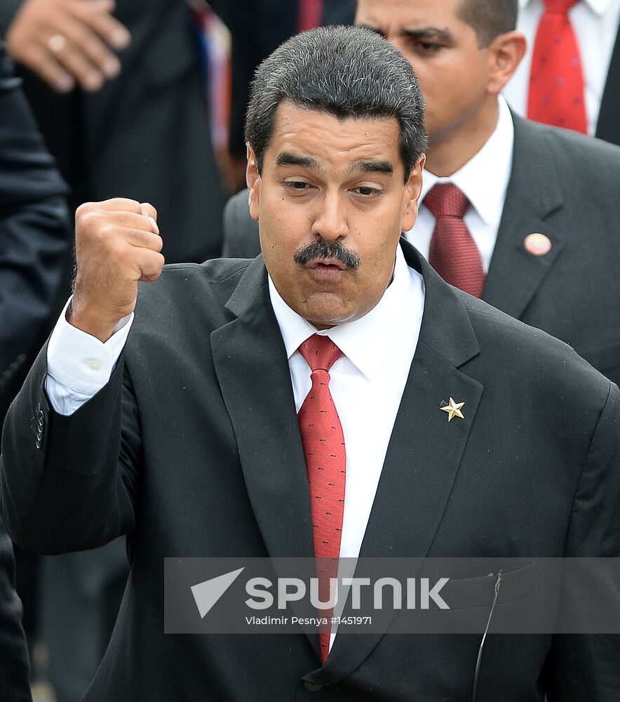 Nicolas Maduro sworn in as Venezuela's president
