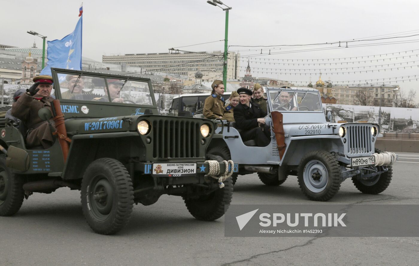 Motor run "My destiny is Russia's destiny!"