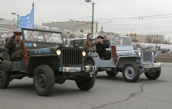 Motor run "My destiny is Russia's destiny!"