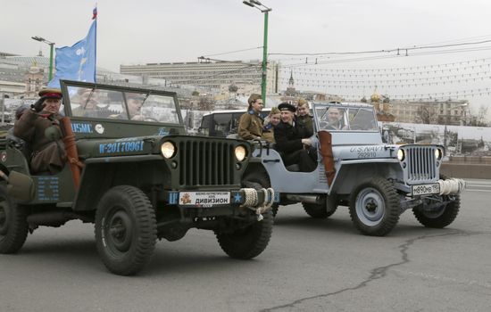 Motor run "My destiny is Russia's destiny!"