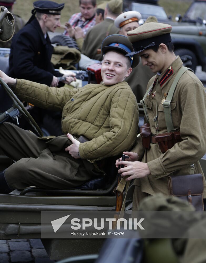 Motor run "My destiny is Russia's destiny!"