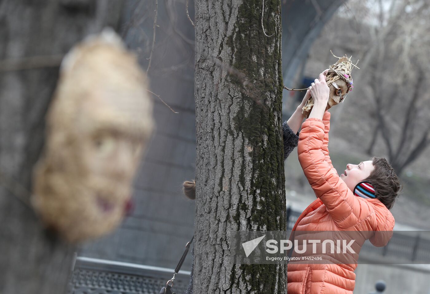 Spring subbotniks in Moscow