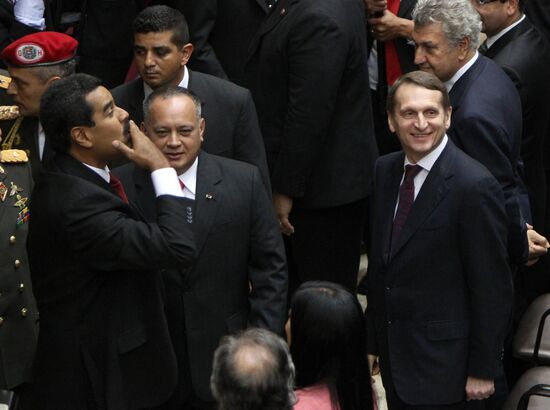 Nicolas Maduro sworn in as Venezuela's president