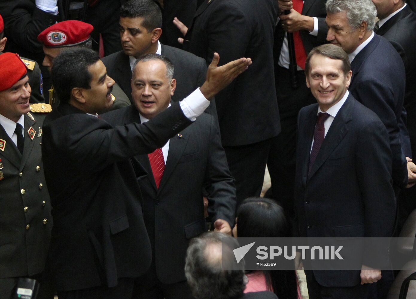 Nicolas Maduro sworn in as Venezuela's president