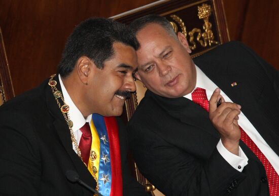 Nicolas Maduro sworn in as Venezuela's president