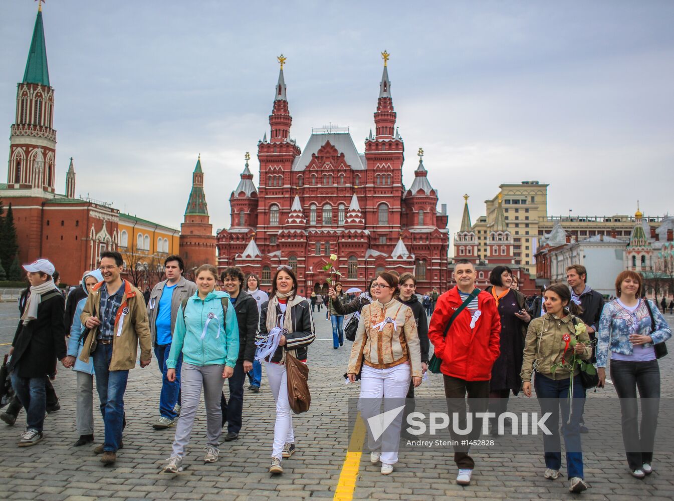 Unsanctioned opposition rally on Red Square