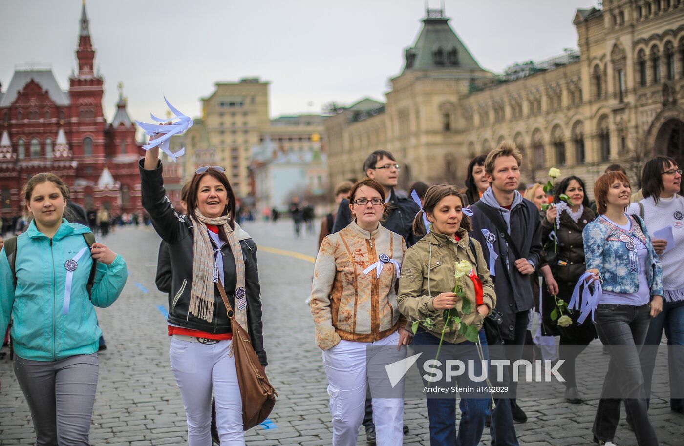 Unsanctioned opposition rally on Red Square