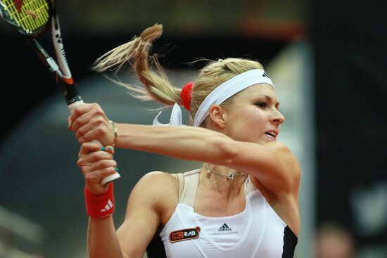 Tennis Federation Cup. Russia vs. Slovakia. Day one