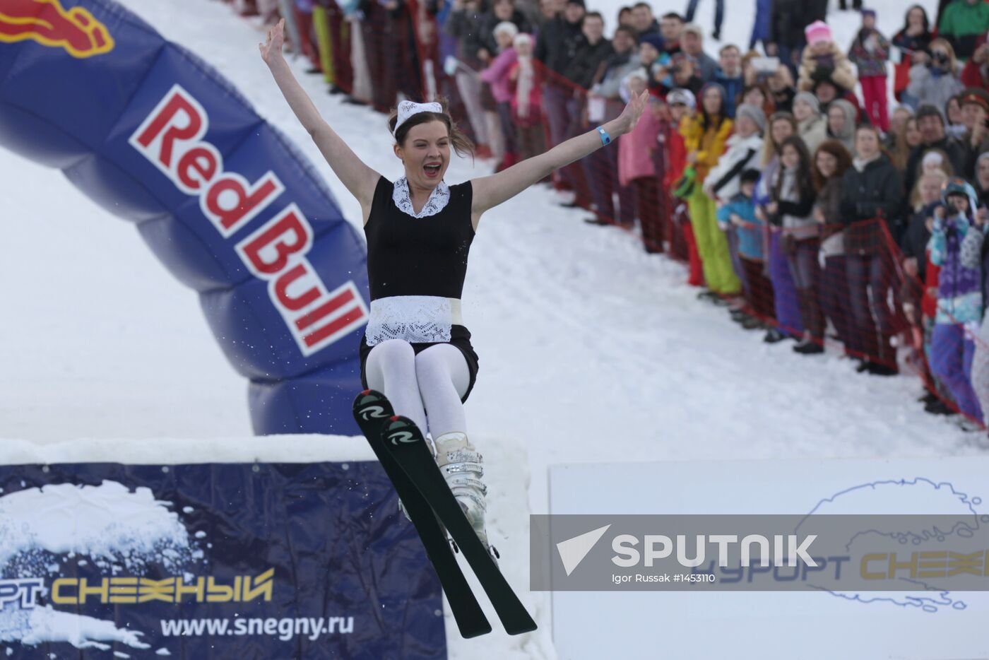 Red Bull Jump & Freeze aqua-show