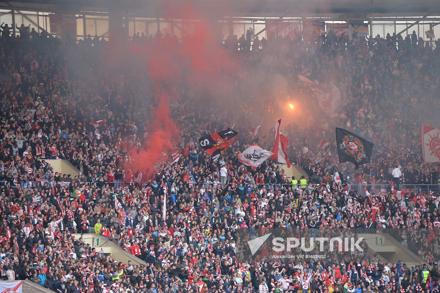 Russian Football Premier League. CSKA vs. Spartak