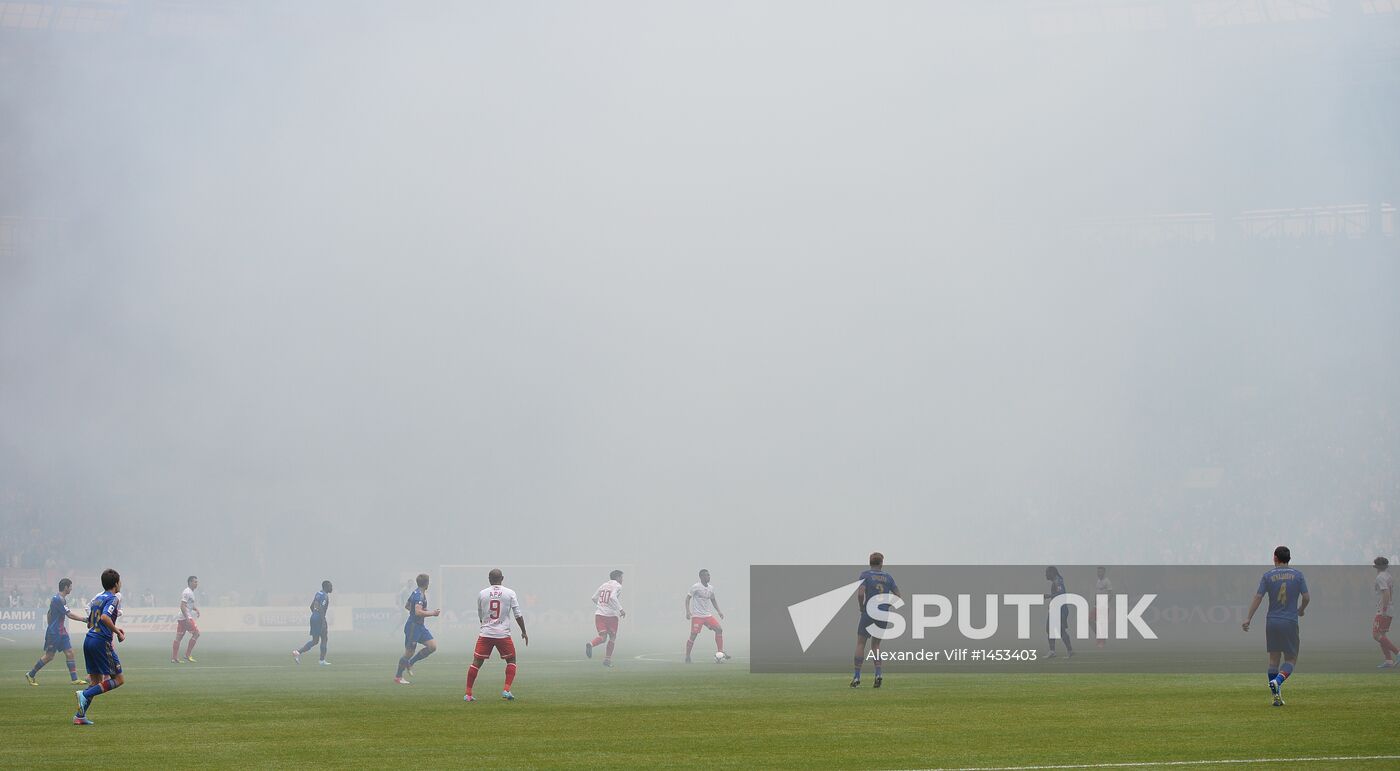 Russian Football Premier League. CSKA vs. Spartak