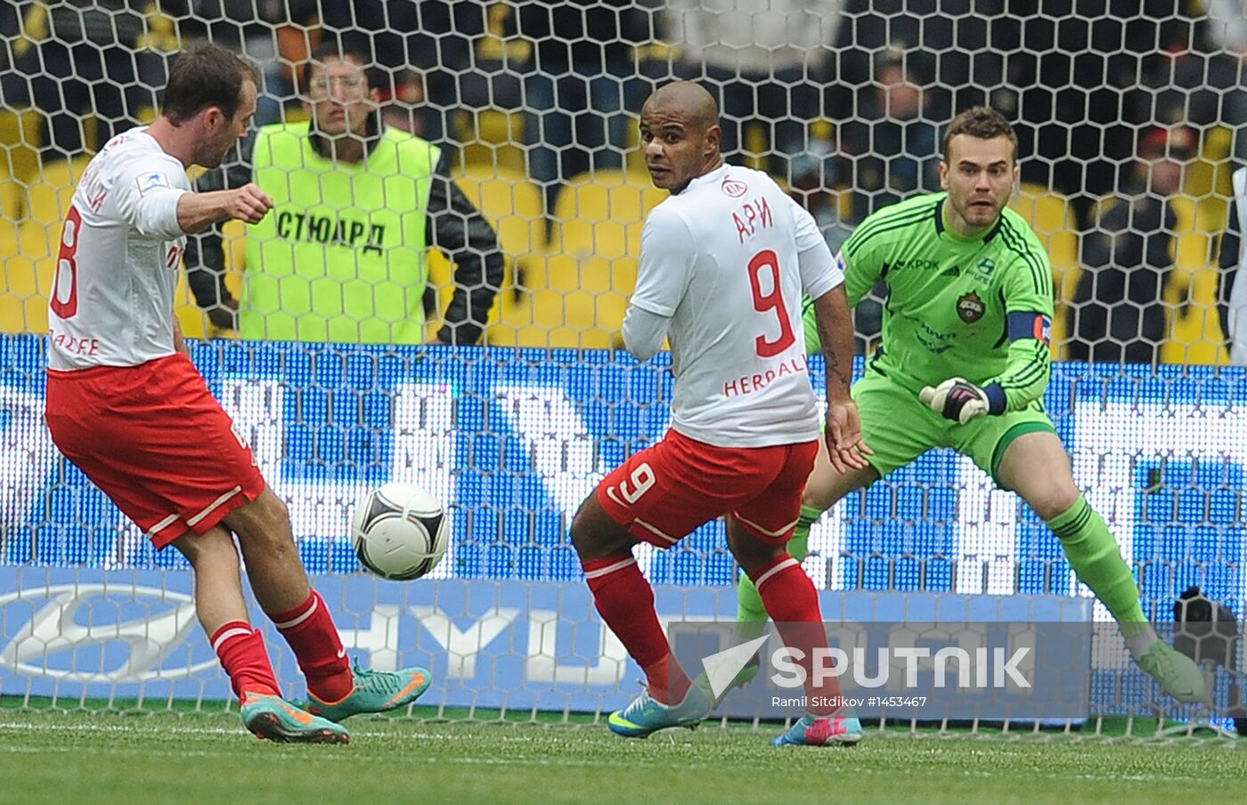 Russian Football Premier League. CSKA vs. Spartak