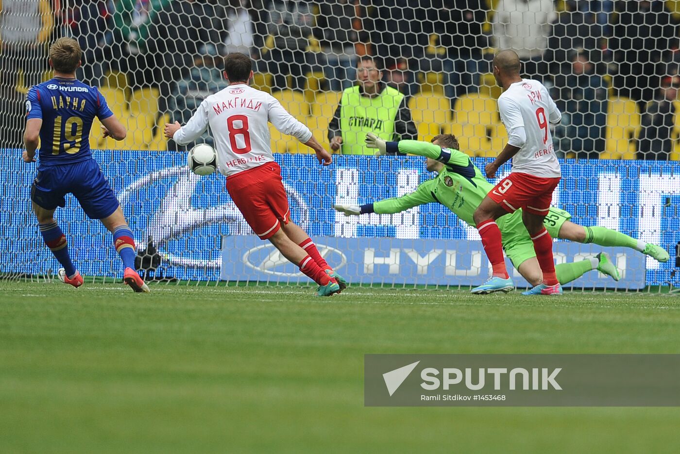 Russian Football Premier League. CSKA vs. Spartak