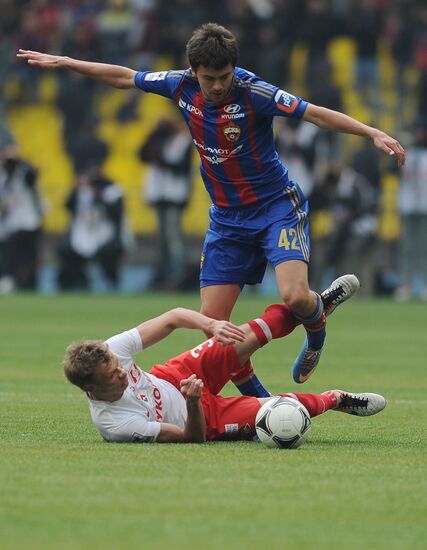 Russian Football Premier League. CSKA vs. Spartak