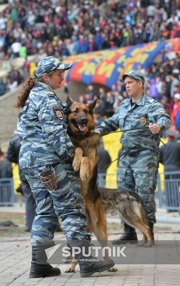 Russian Football Premier League. CSKA vs. Spartak