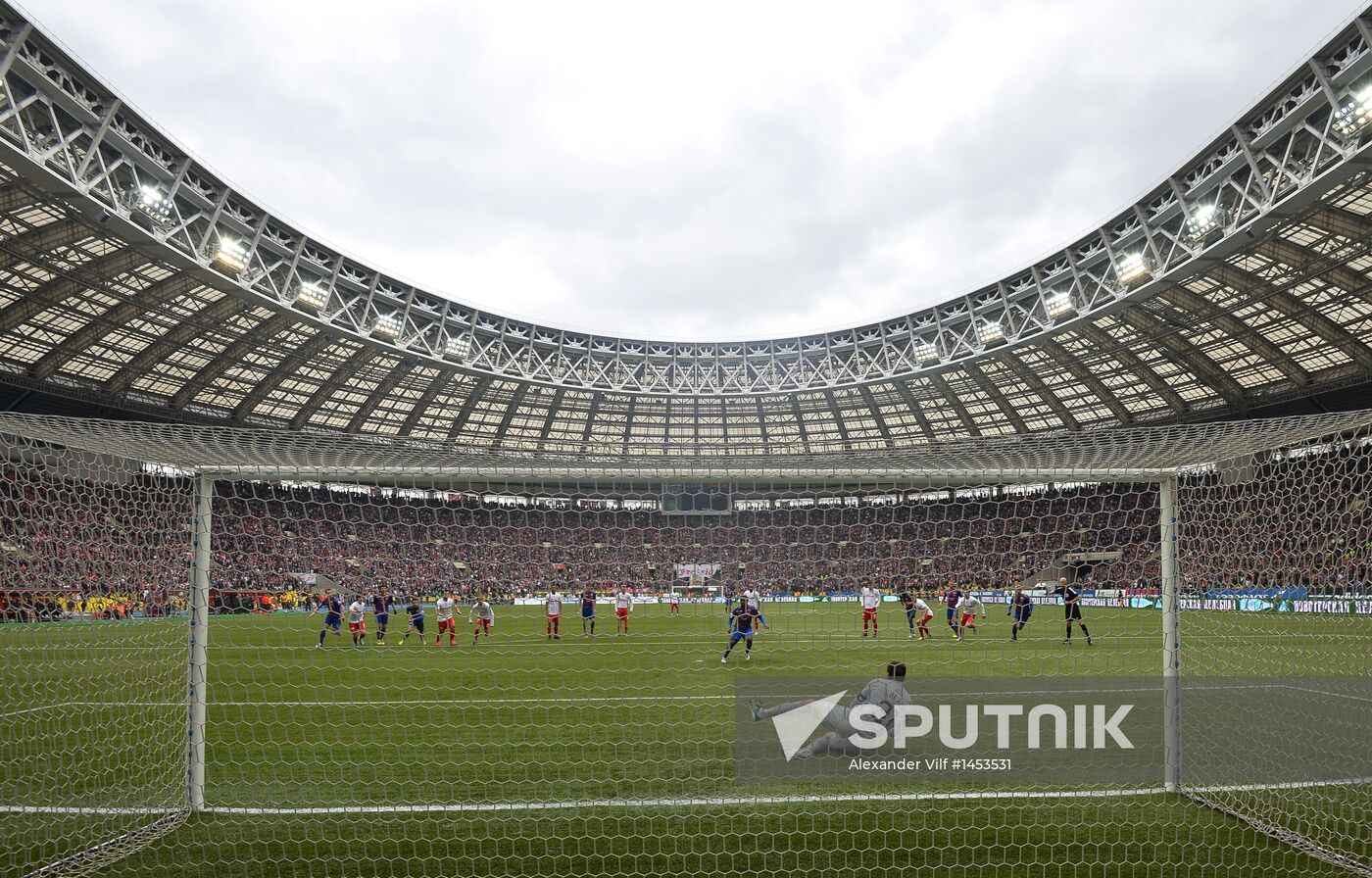 Russian Football Premier League. CSKA vs. Spartak