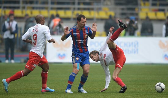 Russian Football Premier League. CSKA vs. Spartak