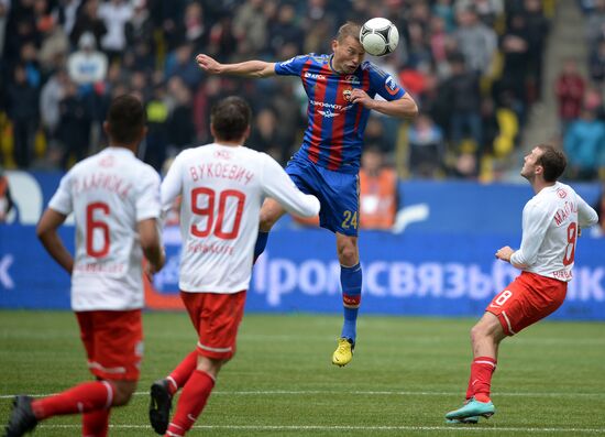 Russian Football Premier League. CSKA vs. Spartak