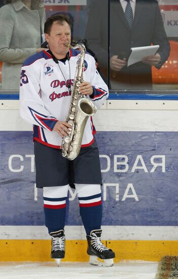 Hockey. Vyacheslav Fetisov jubilee match