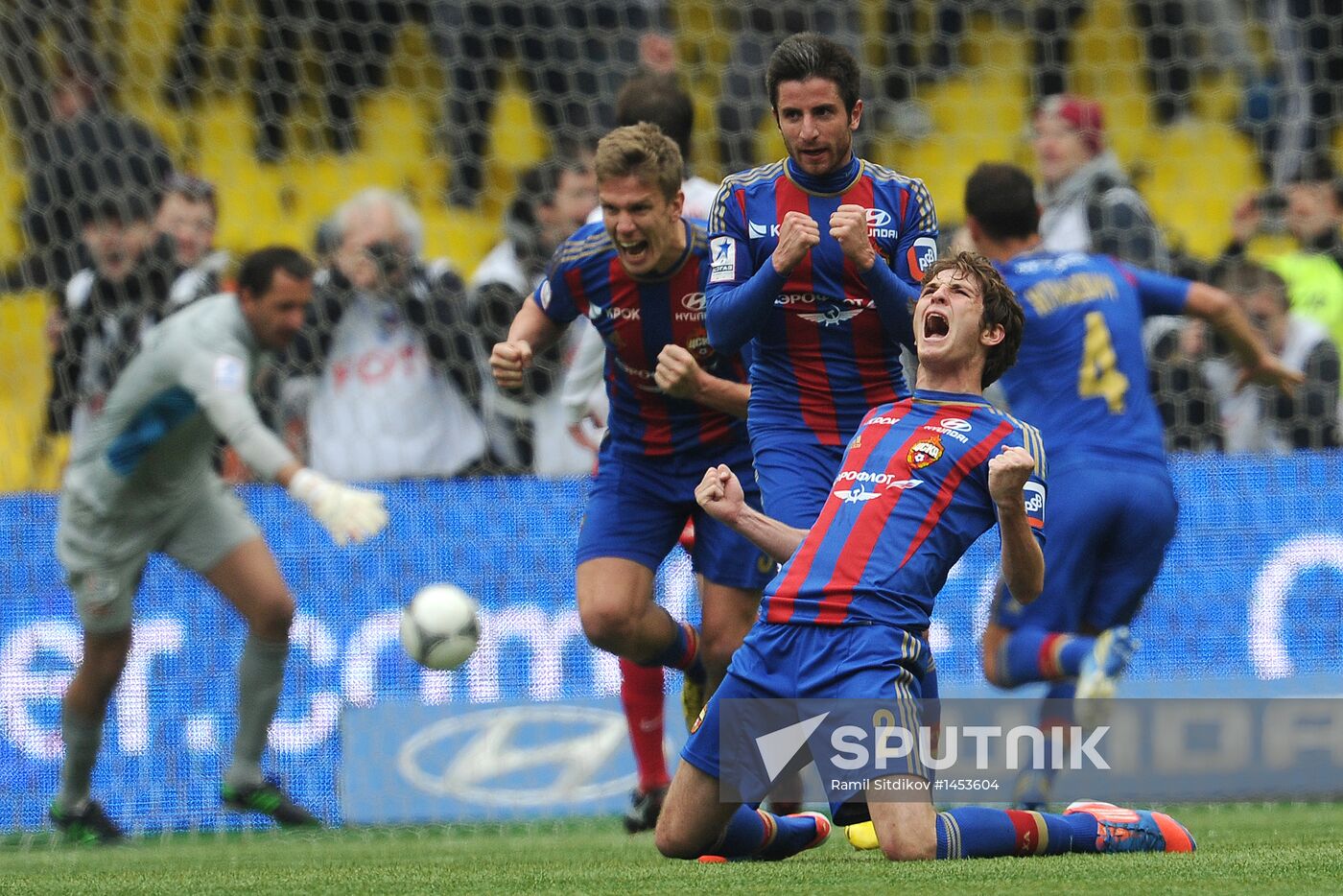 Russian Football Premier League. CSKA vs. Spartak