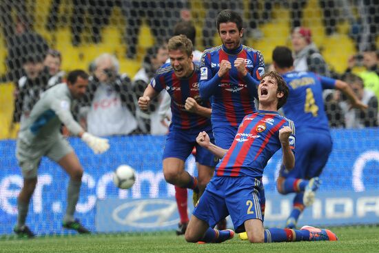 Russian Football Premier League. CSKA vs. Spartak