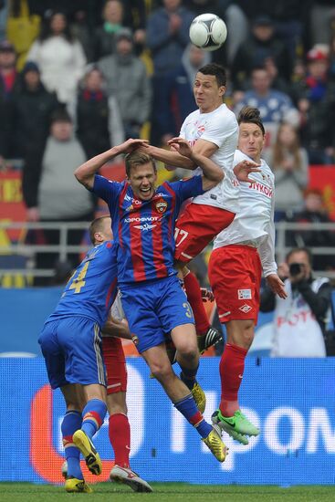 Russian Football Premier League. CSKA vs. Spartak