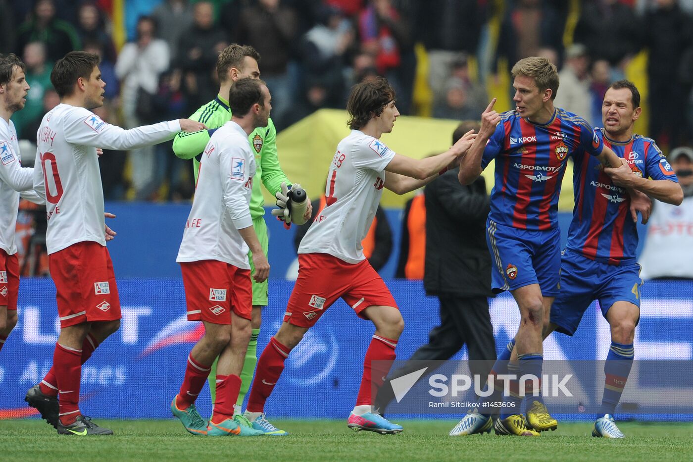 Russian Football Premier League. CSKA vs. Spartak