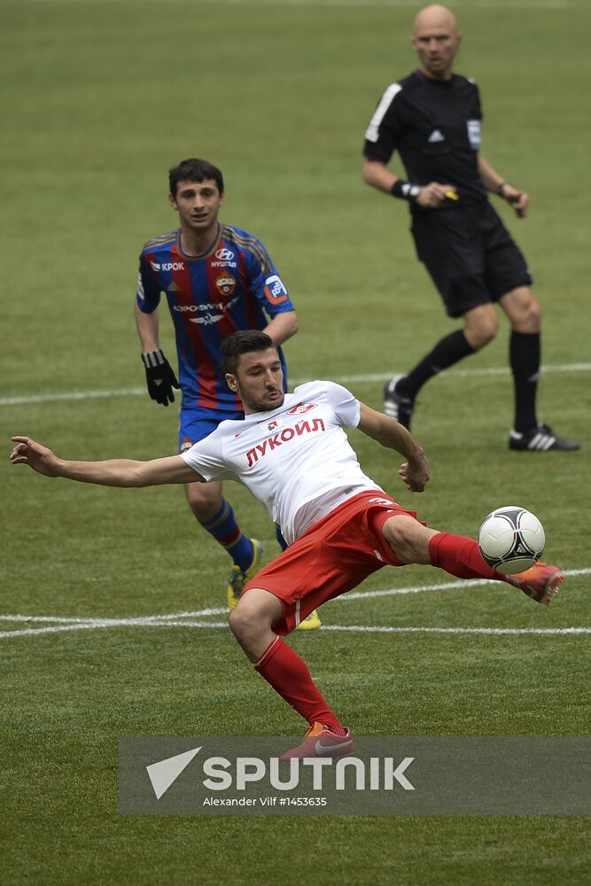 Russian Football Premier League. CSKA vs. Spartak