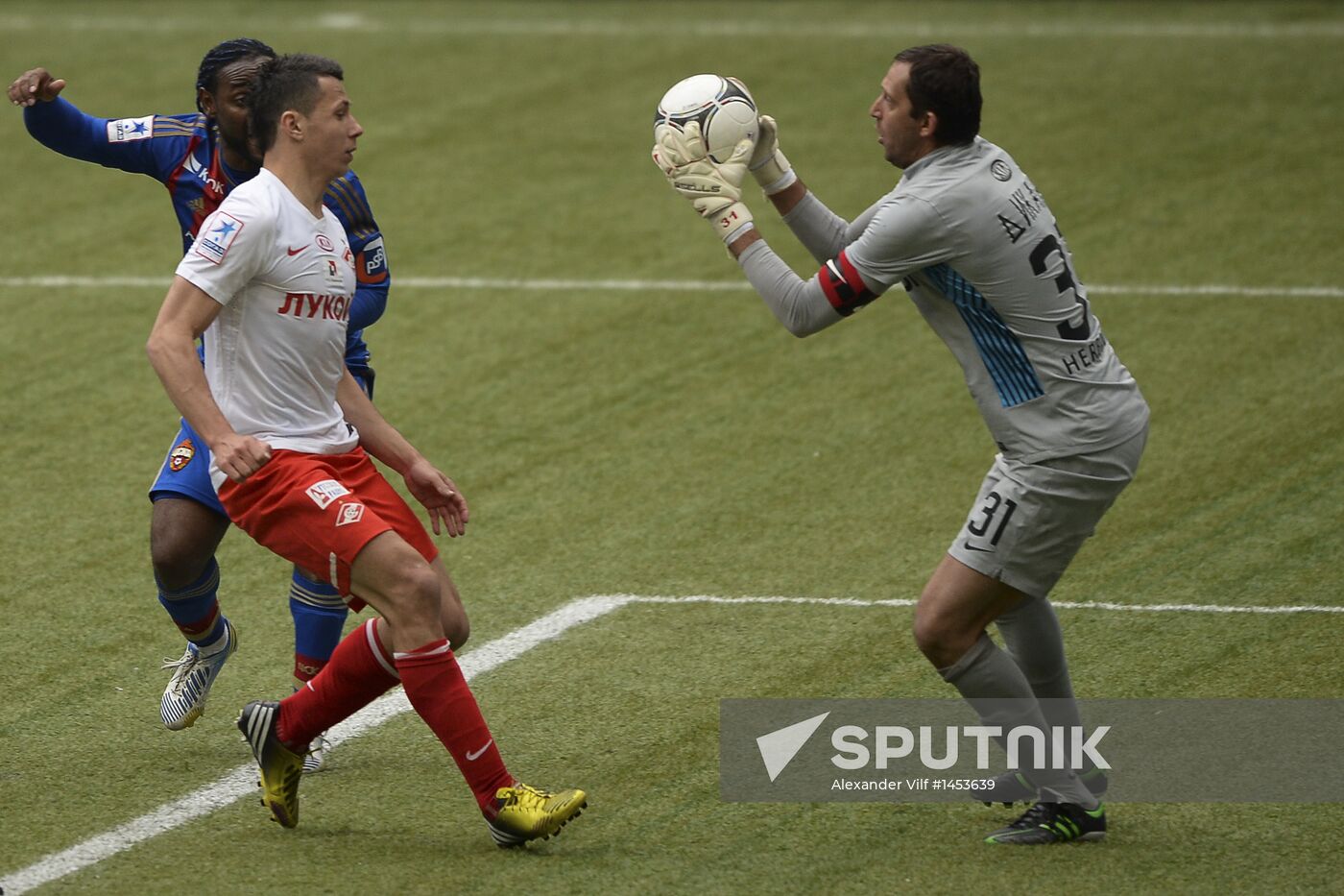 Russian Football Premier League. CSKA vs. Spartak