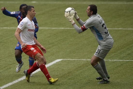 Russian Football Premier League. CSKA vs. Spartak