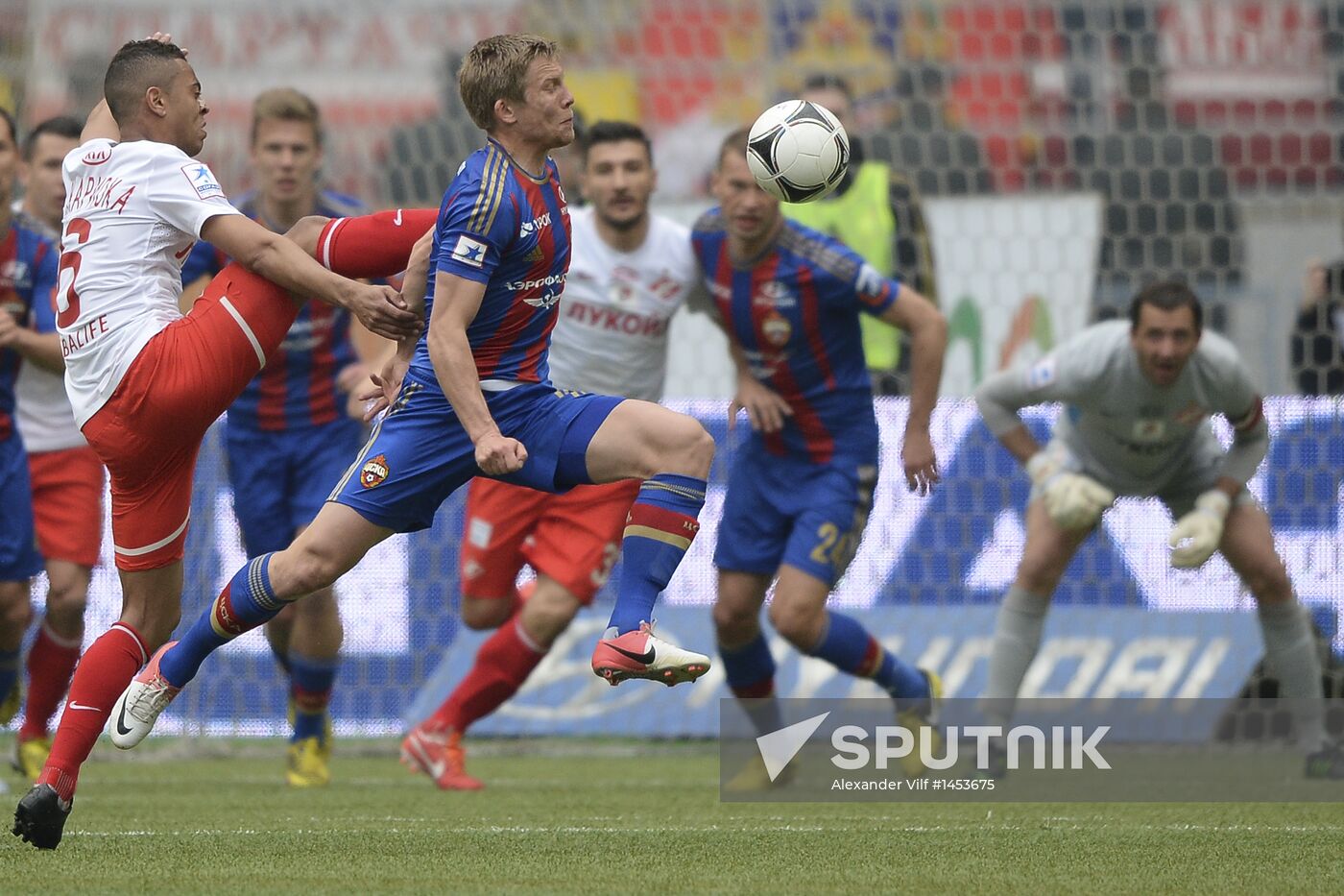 Russian Football Premier League. CSKA vs. Spartak