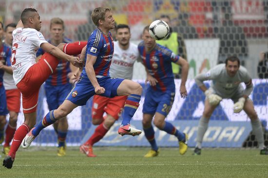 Russian Football Premier League. CSKA vs. Spartak