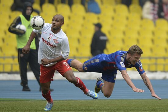 Russian Football Premier League. CSKA vs. Spartak