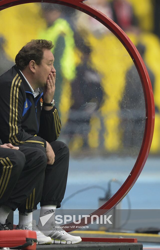 Russian Football Premier League. CSKA vs. Spartak