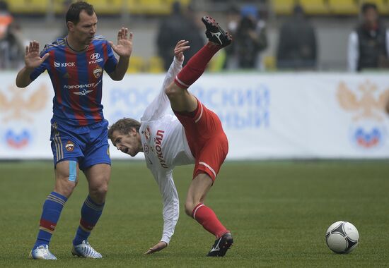 Russian Football Premier League. CSKA vs. Spartak
