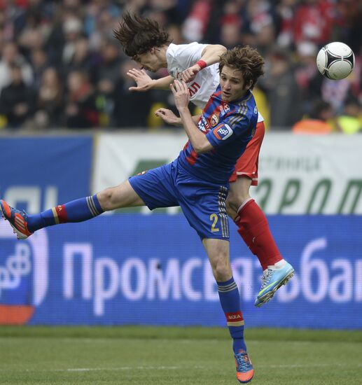 Russian Football Premier League. CSKA vs. Spartak