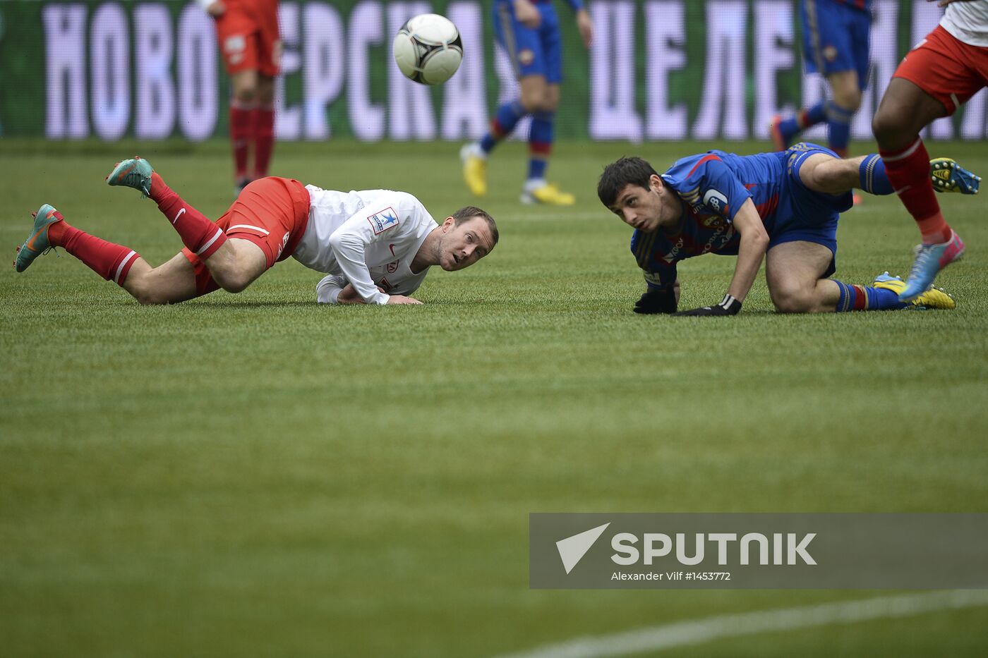 Russian Football Premier League. CSKA vs. Spartak