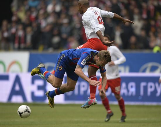 Russian Football Premier League. CSKA vs. Spartak