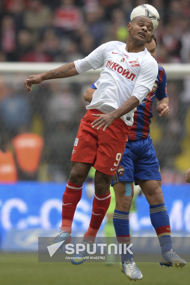 Russian Football Premier League. CSKA vs. Spartak
