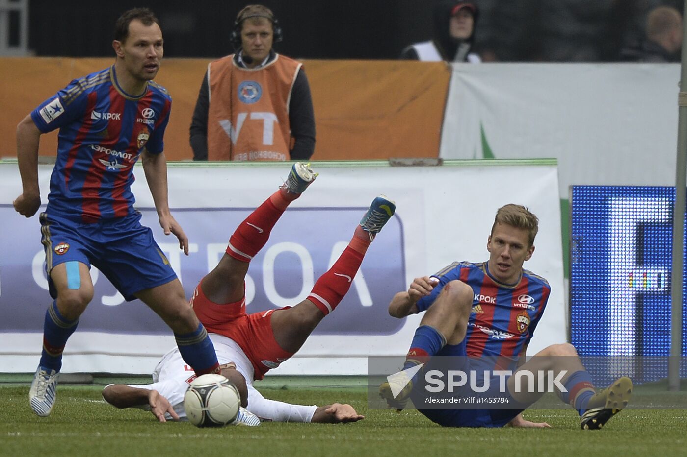 Russian Football Premier League. CSKA vs. Spartak