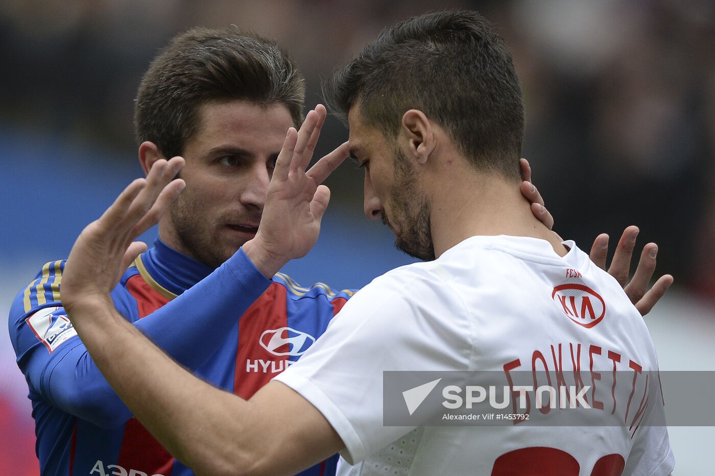 Russian Football Premier League. CSKA vs. Spartak