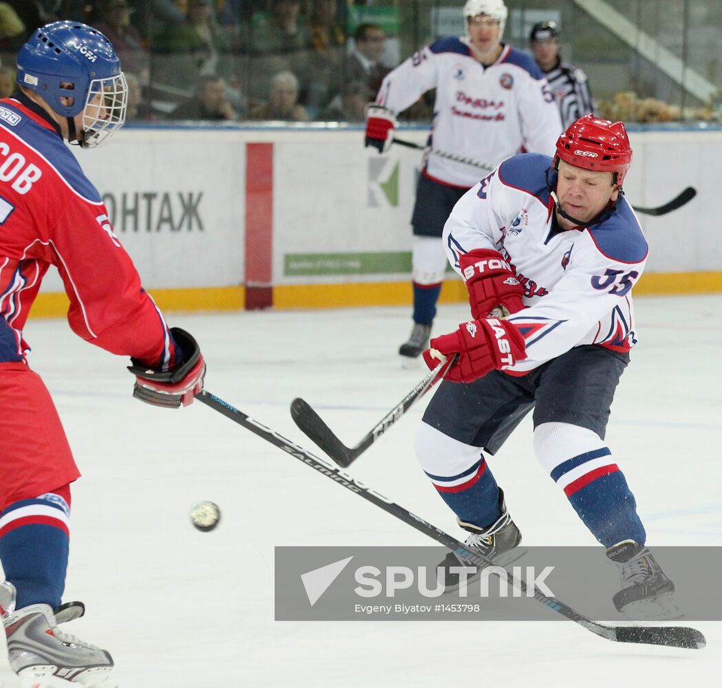 Hockey. Vyacheslav Fetisov jubilee match