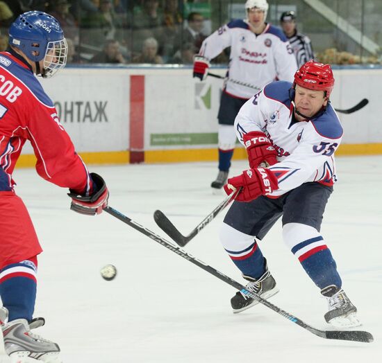 Hockey. Vyacheslav Fetisov jubilee match